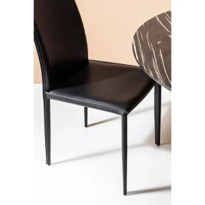 KARE Design Cadeira Milano Preto Fashion