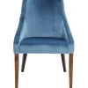 KARE Design Cadeira Mode em veludo Azul Hot
