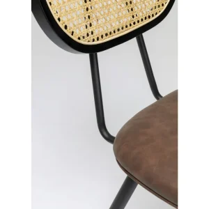 KARE Design Cadeira Rosali castanha Clearance