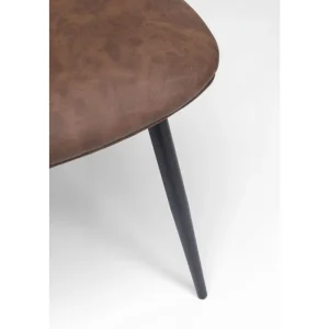 KARE Design Cadeira Rosali castanha Clearance