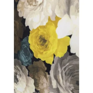 KARE Design Cadeira Rotativa Peony Amarela Online