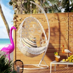 KARE Design Cadeira suspensa Ibiza White Online