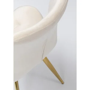 KARE Design Cadeira Viva Cream Hot