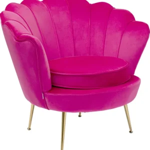 KARE Design Cadeirões Water Lily fuchsia Fashion