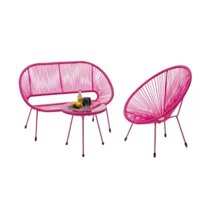 KARE Design Cadeirão Acapulco Mono Rosa Sale