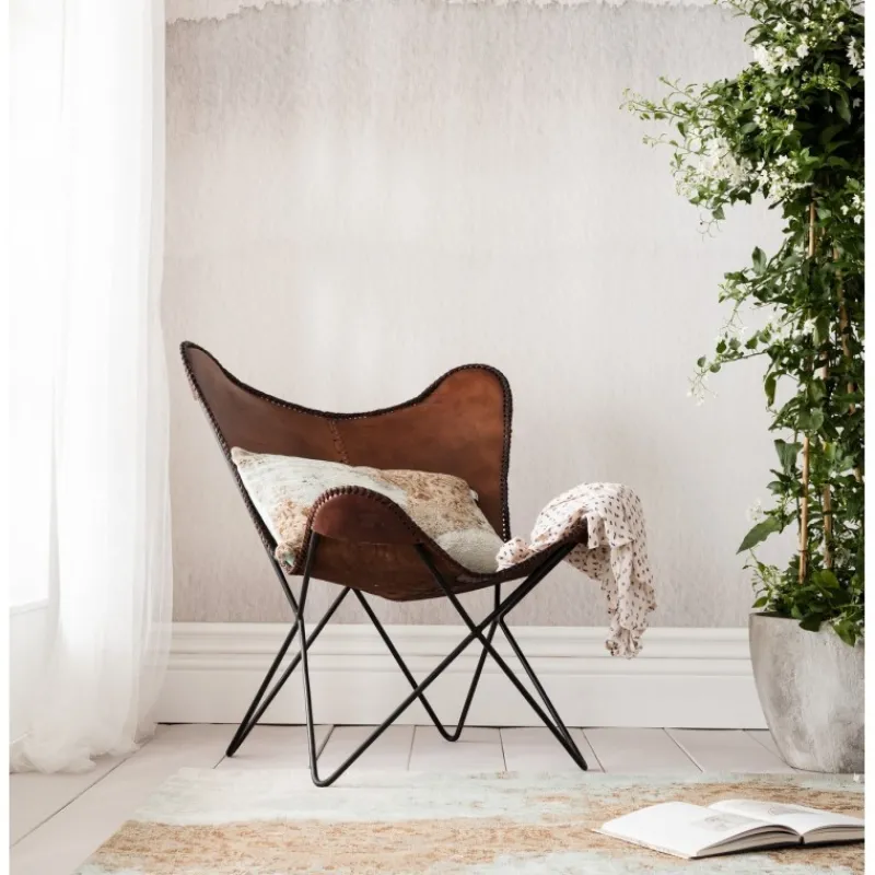 cadeiro_butterfly_castanh_1.webp KARE Design Cadeirão Butterfly Castanho Fashion