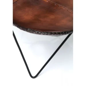 KARE Design Cadeirão Butterfly Castanho Fashion