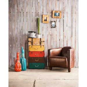 KARE Design Cadeirão Cigar Lounge Castanho Hot