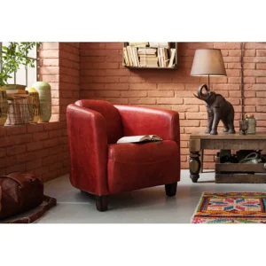 KARE Design Cadeirão Cigar Lounge vermelho Sale