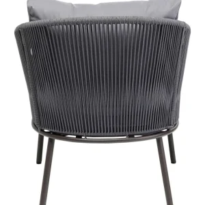 KARE Design Cadeirão com apoio Elba Cinzento Online