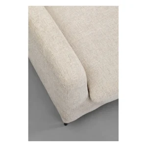 KARE Design Cadeirão e apoio para os pés Quinn bege Sale