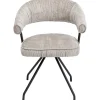 KARE Design Cadeirão Giratória Arabella Cinzento Best