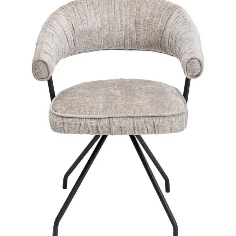 cadeiro_giratria_arabella_0.webp KARE Design Cadeirão Giratória Arabella Cinzento Best