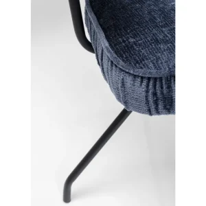 KARE Design Cadeirão Giratória Arabella azul Online