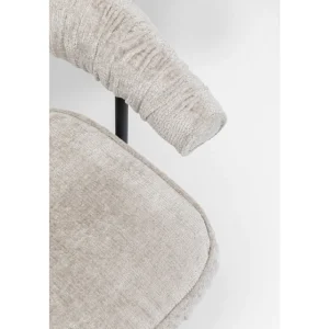 KARE Design Cadeirão Giratória Arabella Cinzento Best