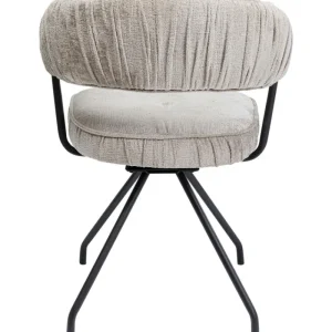 KARE Design Cadeirão Giratória Arabella Cinzento Best