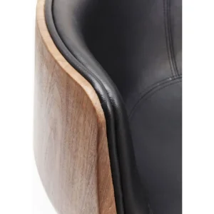 KARE Design Cadeirão Giratório Club Walnut New