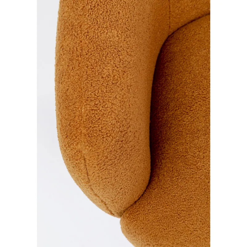 cadeiro_giratrio_fuzzy_ca_7.webp KARE Design Cadeirão giratório Fuzzy castanho Clearance