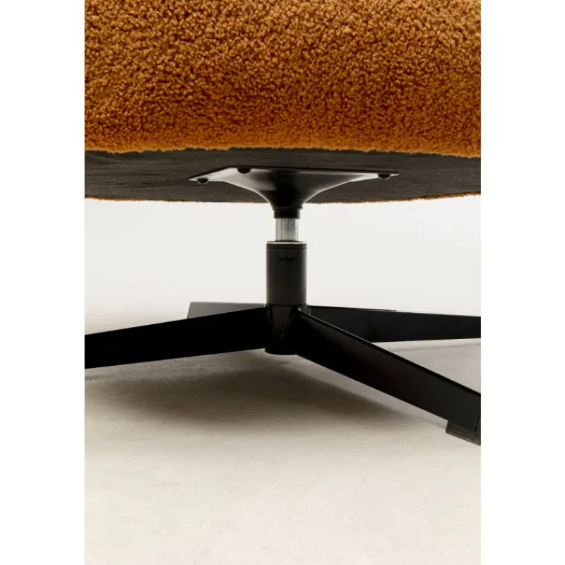 cadeiro_giratrio_fuzzy_ca_9.webp KARE Design Cadeirão giratório Fuzzy castanho Clearance