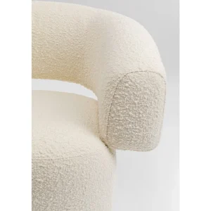 KARE Design Cadeirão Giratório Maye Creme Online