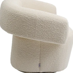 KARE Design Cadeirão Giratório Maye Creme Online