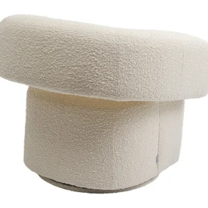 KARE Design Cadeirão Giratório Maye Creme Online