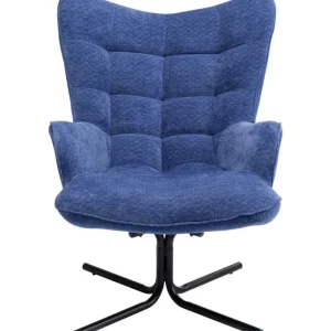 KARE Design Cadeirão Giratório Oscar Denim Online