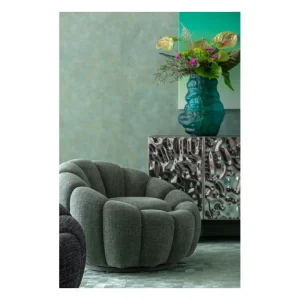 KARE Design Cadeirão giratório Peppo Bloom Verde Online