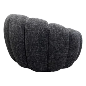 KARE Design Cadeirão giratório Peppo Bloom Preto Clearance