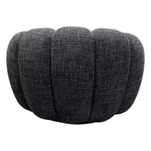 KARE Design Cadeirão giratório Peppo Bloom Preto Clearance