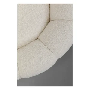 KARE Design Cadeirão giratório Peppo Bloom Branco Clearance