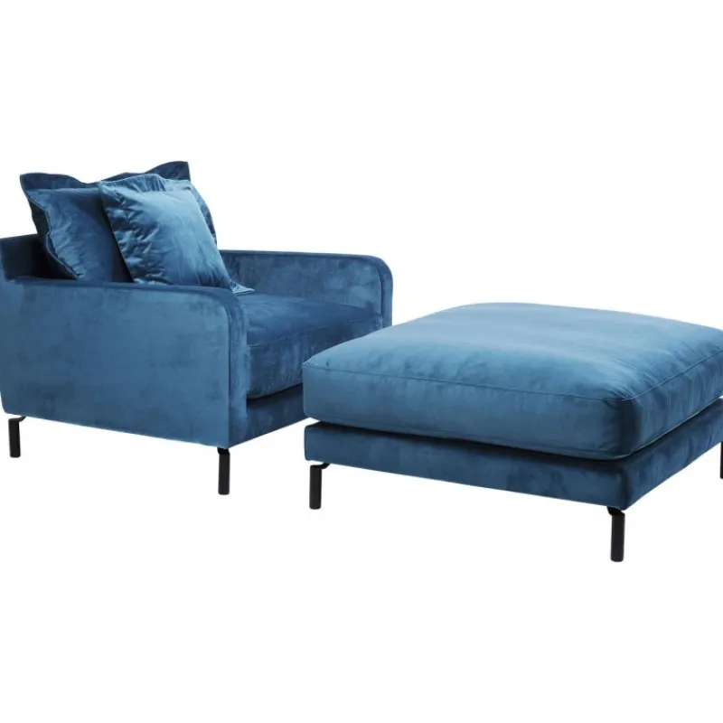 cadeiro_lullaby_azul_2.webp KARE Design Cadeirão Lullaby Azul Outlet