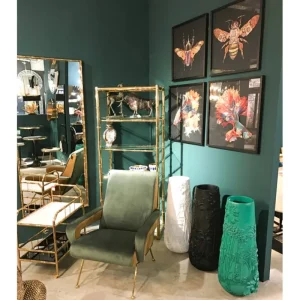 KARE Design Cadeirão Luna High Verde Clearance