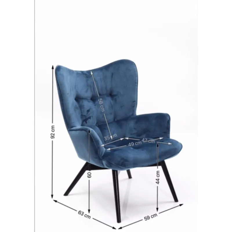 cadeiro_preto_vicky_em_ve_4.webp KARE Design Cadeirão Preto Vicky em veludo Azul Online