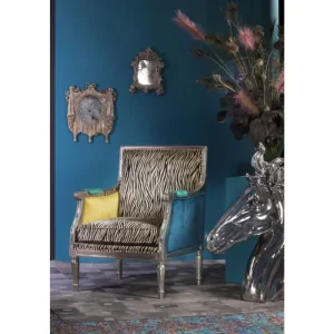 KARE Design Cadeirão Regency Zebra Clearance