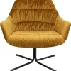 KARE Design Cadeirão Rotativo Bristol Amarelo Sale