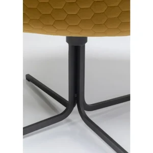 KARE Design Cadeirão Rotativo Bristol Amarelo Sale