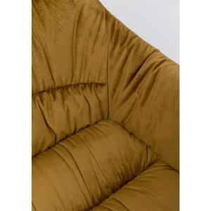 KARE Design Cadeirão Rotativo Bristol Amarelo Sale