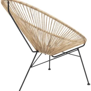 KARE Design Cadeirão Spaghetti Nature Hot