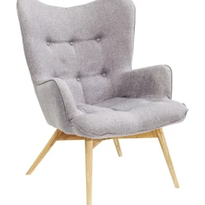 KARE Design Cadeirão Vicky Cinzento Fashion