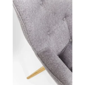 KARE Design Cadeirão Vicky Cinzento Fashion