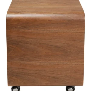 KARE Design Cajonera con ruedas Club nogal Hot