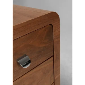 KARE Design Cajonera con ruedas Club nogal Hot