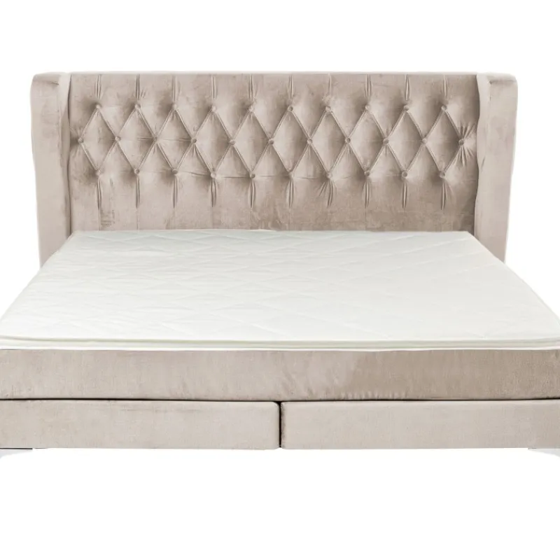 cama_boxspring_benito_moo_0.webp KARE Design Cama Boxspring Benito Moon Cream 160x200 cm Discount