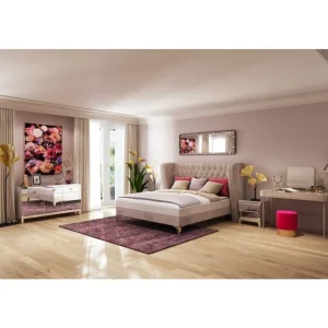 KARE Design Cama Boxspring Benito Moon Cream 160x200 cm Discount