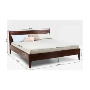 KARE Design Cama Brooklyn Walnut 180x200cm Sale