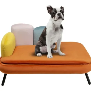 KARE Design Cama de Cão/Gato Diva Cor de Laranja Hot
