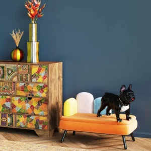 KARE Design Cama de Cão/Gato Diva Cor de Laranja Hot