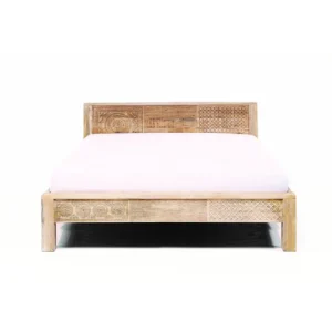 KARE Design Cama de madeira Puro High 180x200cm Hot