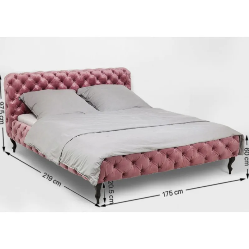 cama_desire_em_veludo_mal_3-1.webp KARE Design Cama Desire em veludo Malva 180x200cm Sale